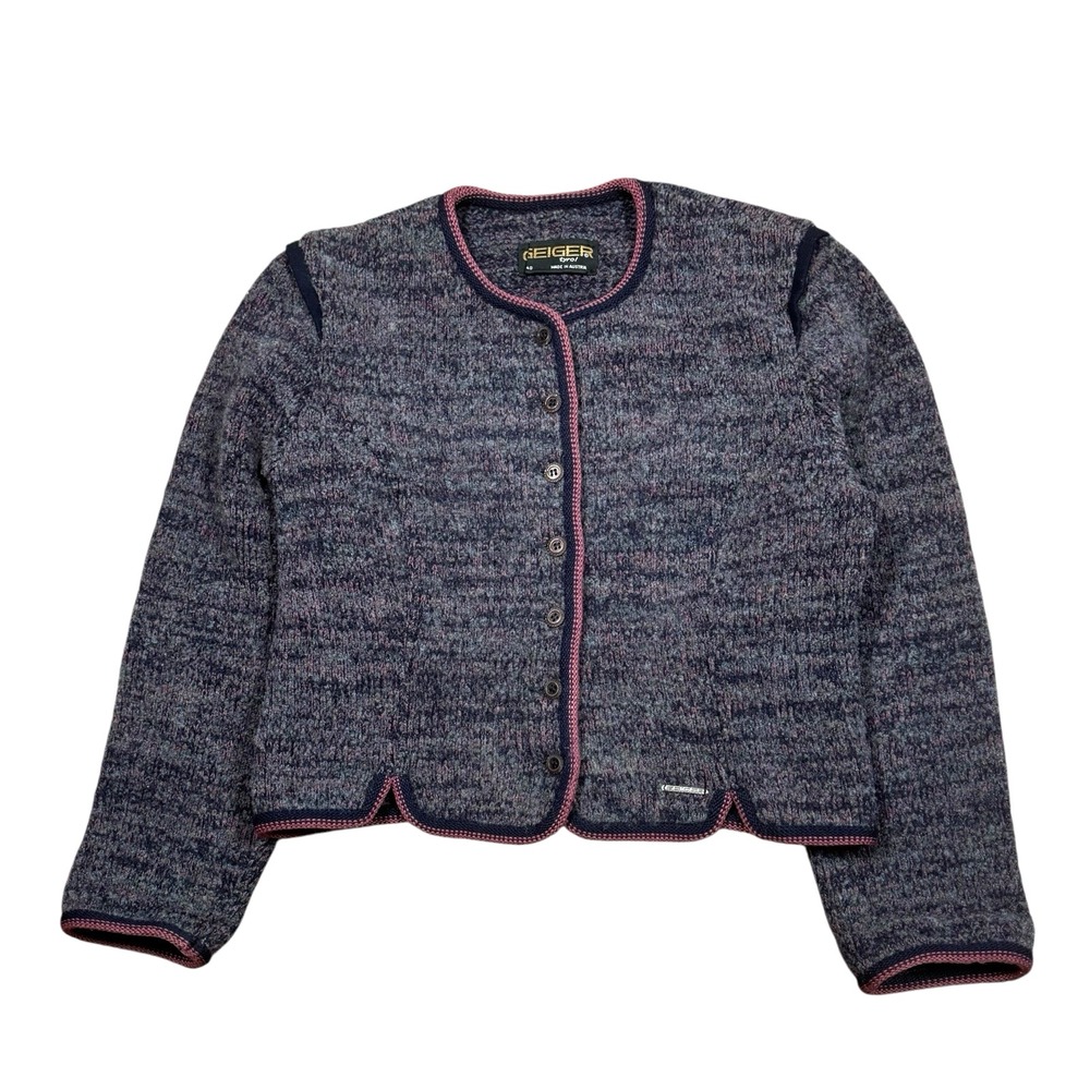 Geiger Tyrol‎ Austrian Boiled Wool Vintage Women's 40 Blazer